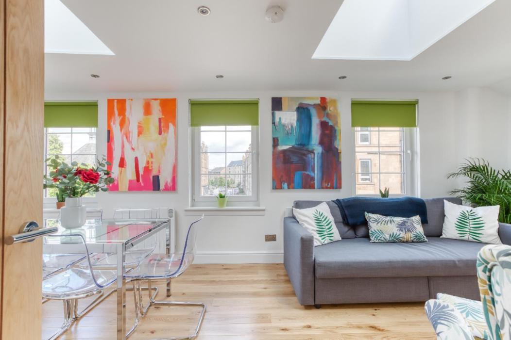 Central Bright 3 Bed Flat With Pool & Parking Edimburgo Esterno foto